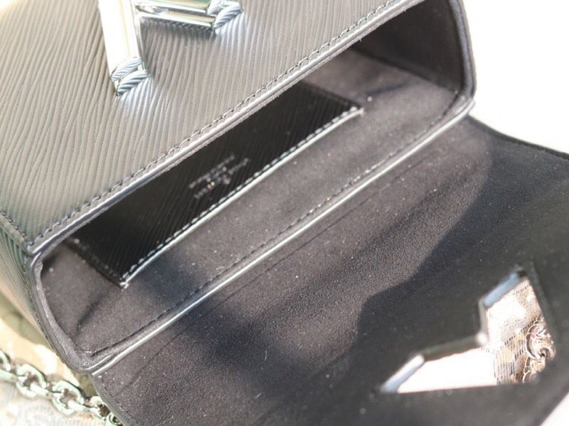 Louis Vuitton Epi Leather Twist Mini Bag In Black