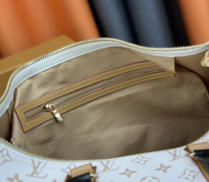 Louis Vuitton Monogram Dune Keepall Bandouliere 45 Travel Bag