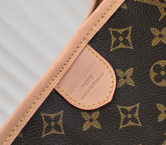 Louis Vuitton Monogram Canvas Delightful GM Tote In Beige