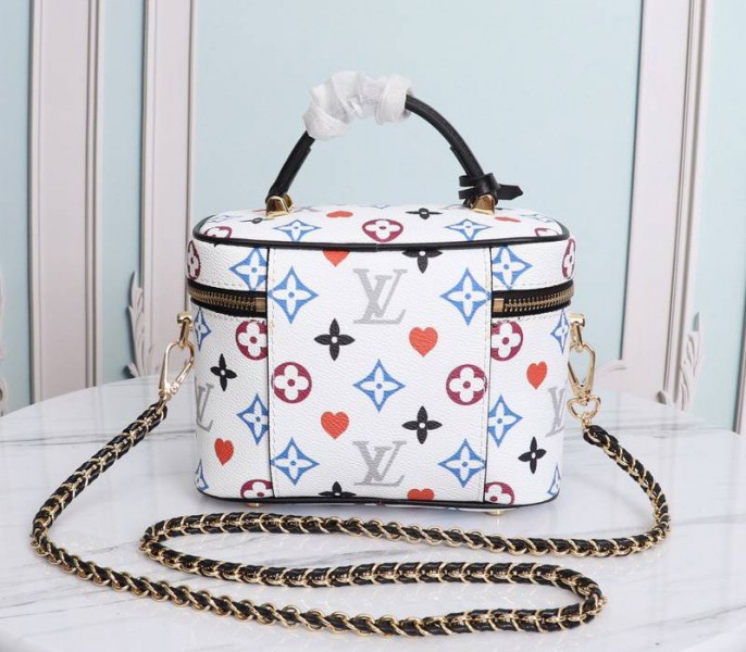 Louis Vuitton Game On Vanity PM Bag In White