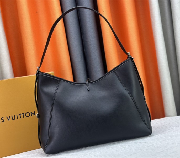 Louis Vuitton X TM CarryAll Vibe MM In Black
