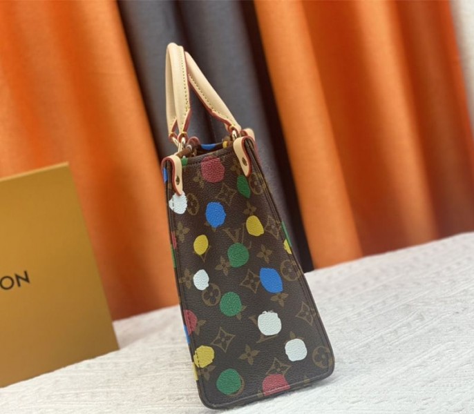 Louis Vuitton X YK Monogram Canvas Onthego PM Tote