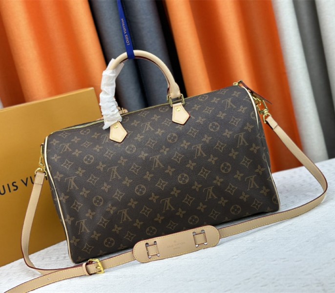 Louis Vuitton Monogram Canvas Speedy P9 Bandouliere 40 Bag