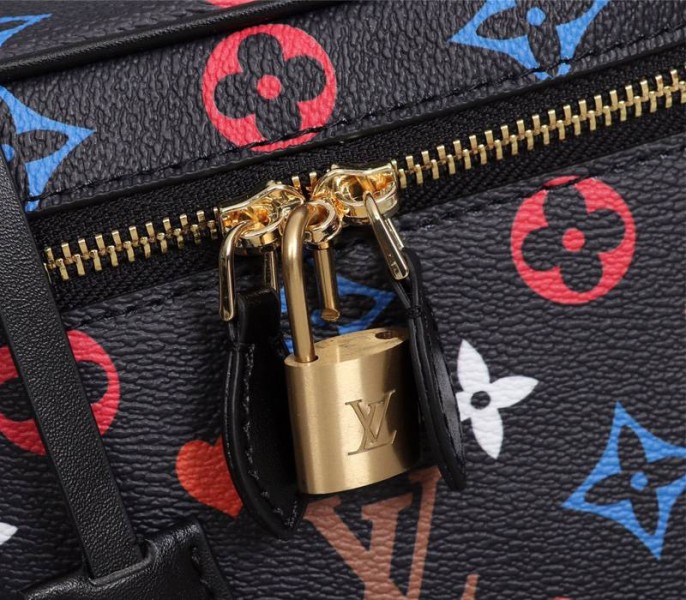 Louis Vuitton Game On Vanity PM Bag In Black