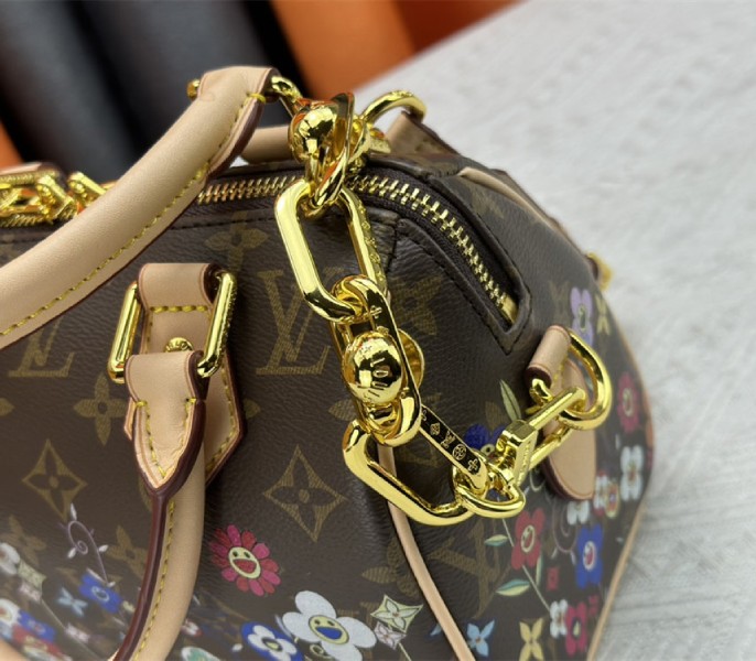 Louis Vuitton X TM Monogram Canvas Speedy Bandouliere 20