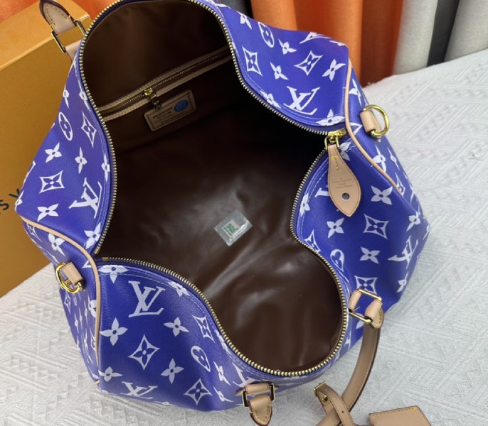 Louis Vuitton Speedy P9 Bandouliere 50 Bag In Amethyst Purple