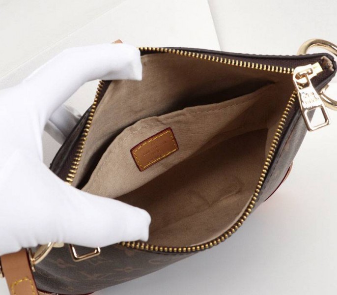Louis Vuitton Monogram Canvas Odeon PM Bag In Natural