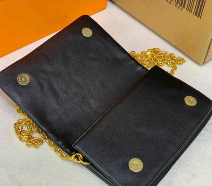 Louis Vuitton Coussin Pochette In Black