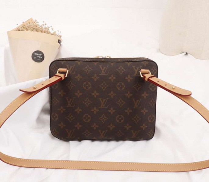 Louis Vuitton Monogram Canvas Soft Trunk Messenger PM Bag