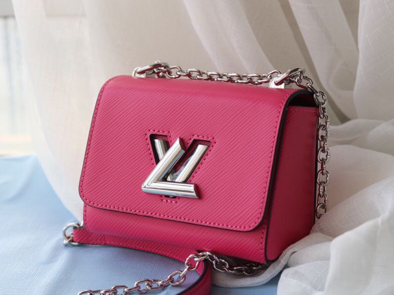 Louis Vuitton Epi Leather Twist Mini Bag In Pink