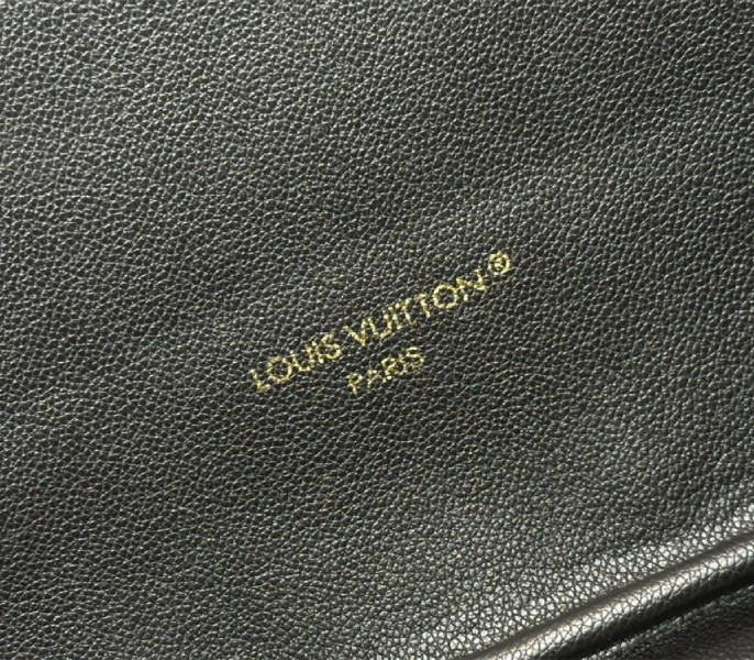 Louis Vuitton Neverfull Bandouliere Inside Out MM Tote In Monogram Canvas And Black Leather