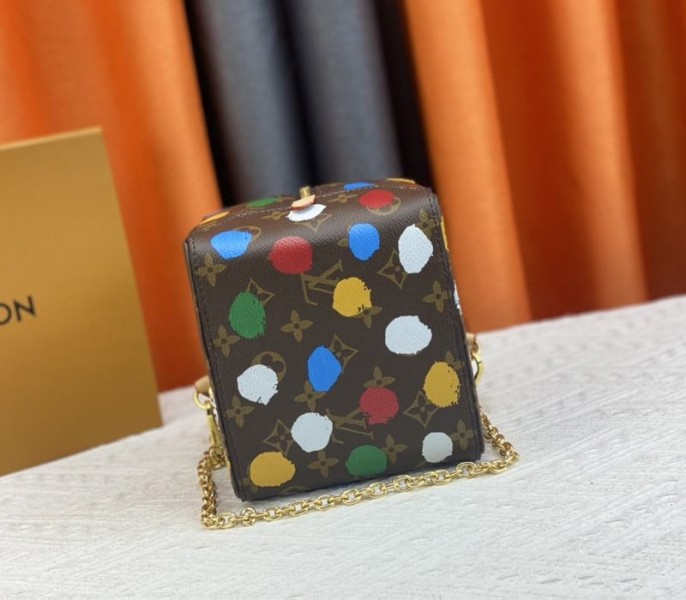 Louis Vuitton X YK Monogram Canvas Square Bag