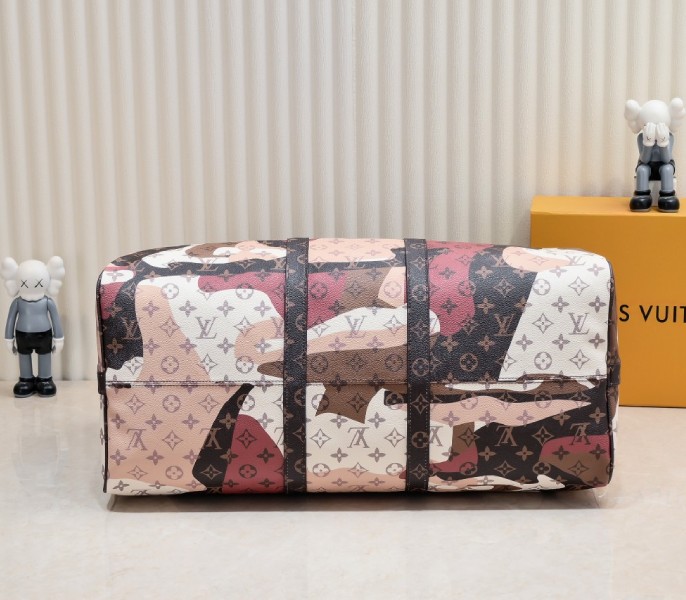 J Hope X Keepall 55 Brown In Two Eyes Patches