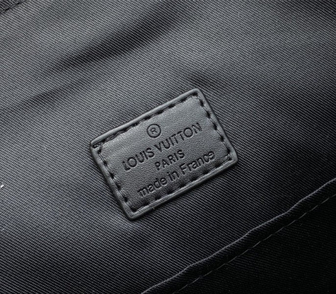 Louis Vuitton Monogram Canvas Montsouris Backpack In Black