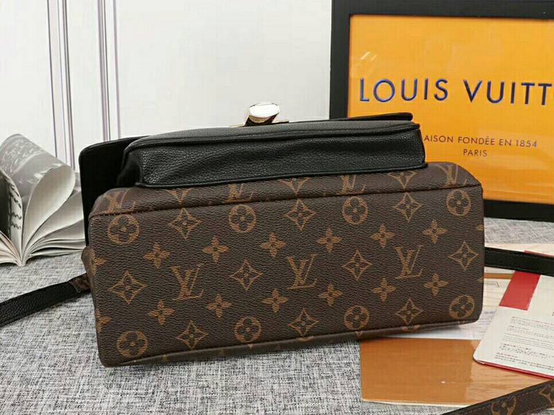 Louis Vuitton Monogram Canvas Marignan Bag In Black