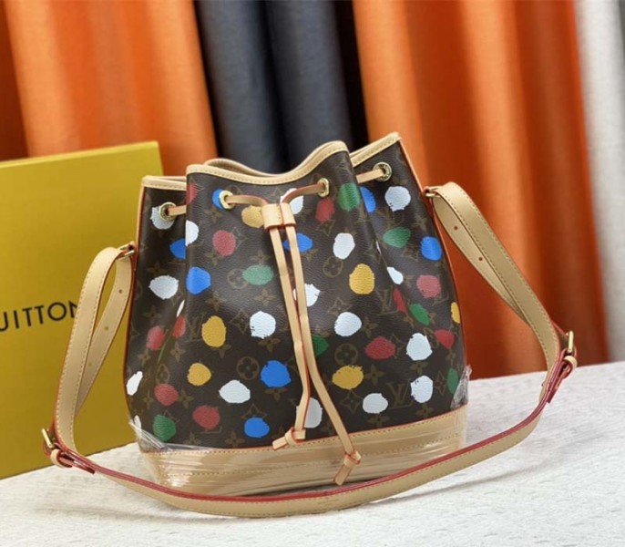 Louis Vuitton X YK Monogram Canvas Noe Bag
