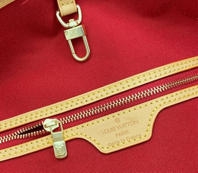 Louis Vuitton X YK Monogram Canvas Neverfull MM Tote With Faces Print