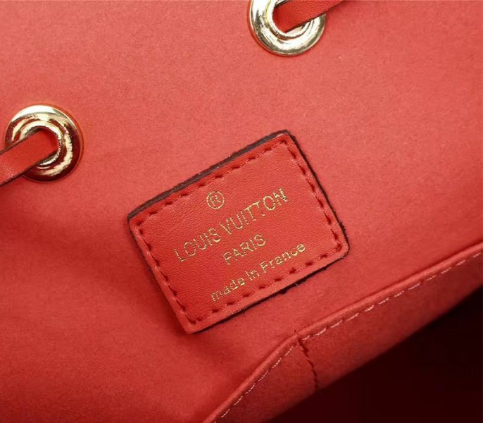 Louis Vuitton Monogram Canvas NeoNoe MM Bag In Coquelicot