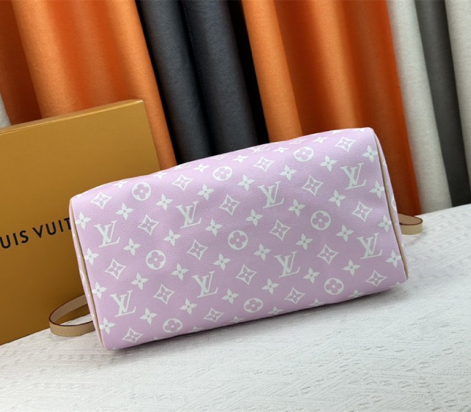 Louis Vuitton Speedy P9 Bandouliere 40 Bag In Hot Pink