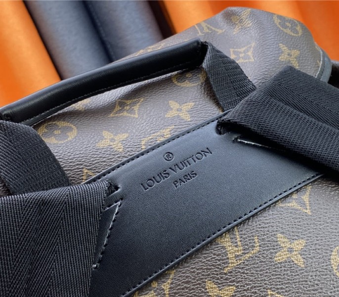 Louis Vuitton Monogram Canvas Montsouris Backpack In Black
