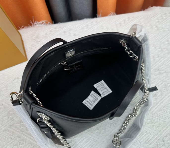 Louis Vuitton X TM CarryAll Vibe BB In Black