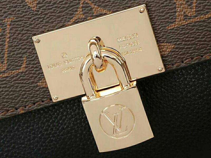 Louis Vuitton Monogram Canvas Marignan Bag In Black