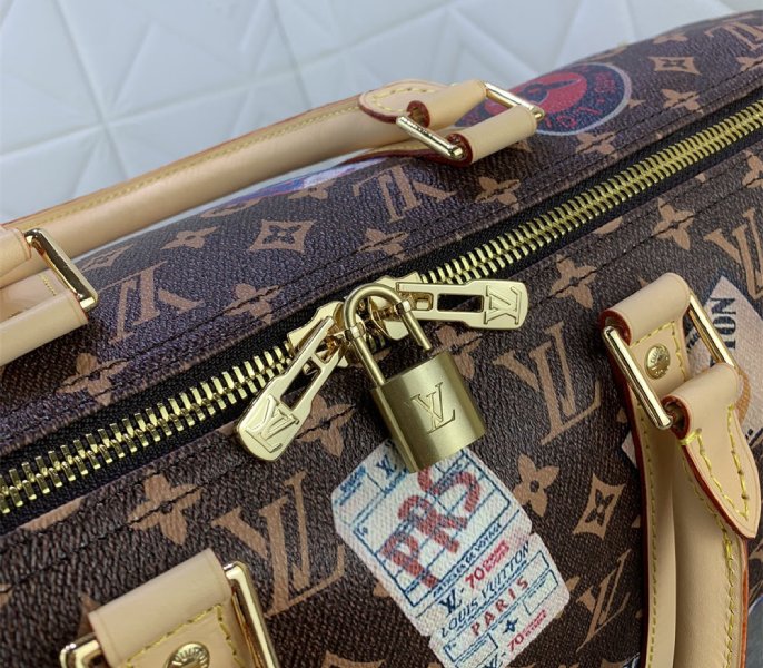 Louis Vuitton Flight Mode Monogram Canvas Keepall Bandouliere 45 Travel Bag