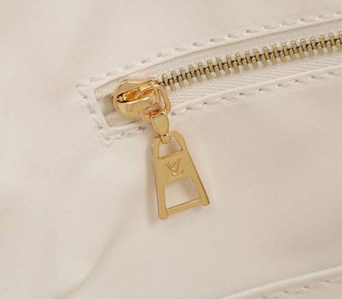 Louis Vuitton Monogram Empreinte Onthego GM Tote In Cream