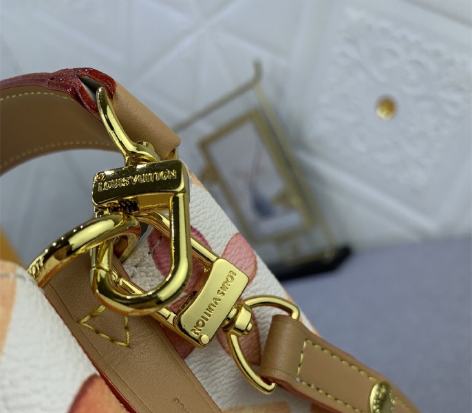 Louis Vuitton LV By The Pool Monogram Tiles Canvas NeoNoe BB Bag In Coral