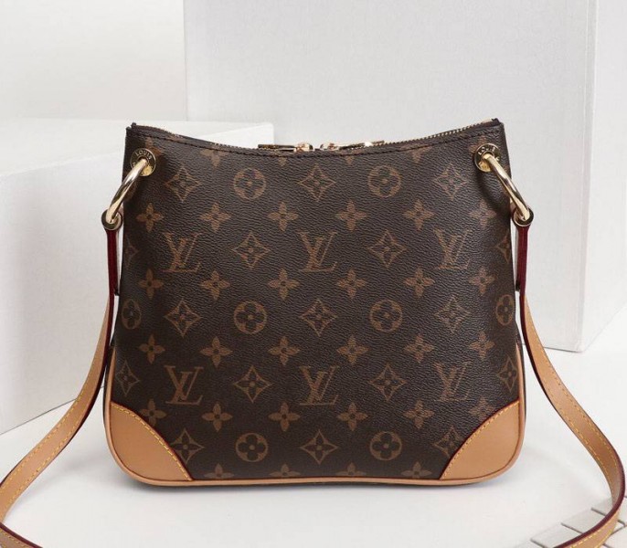 Louis Vuitton Monogram Canvas Odeon PM Bag In Natural
