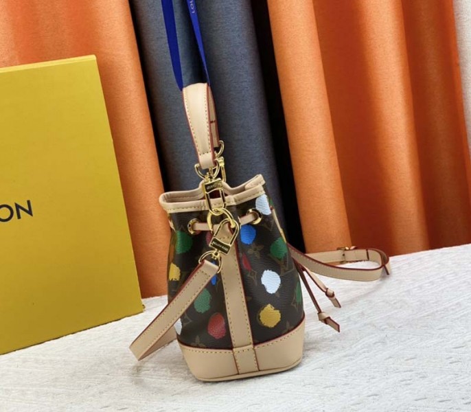 Louis Vuitton X YK Monogram Canvas Nano Noe Bag