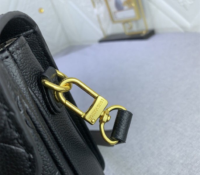 Monogram Empreinte Leather Metis In Black M41487