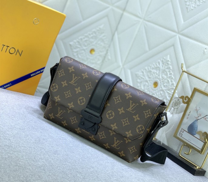 Monogram Canvas S-Cape Messenger