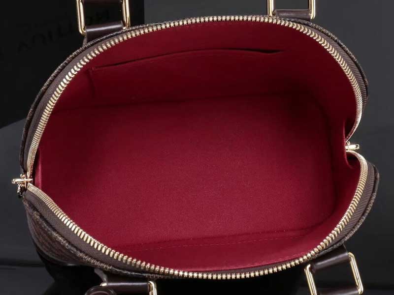 Louis Vuitton Damier Ebene Canvas Alma BB Handbag