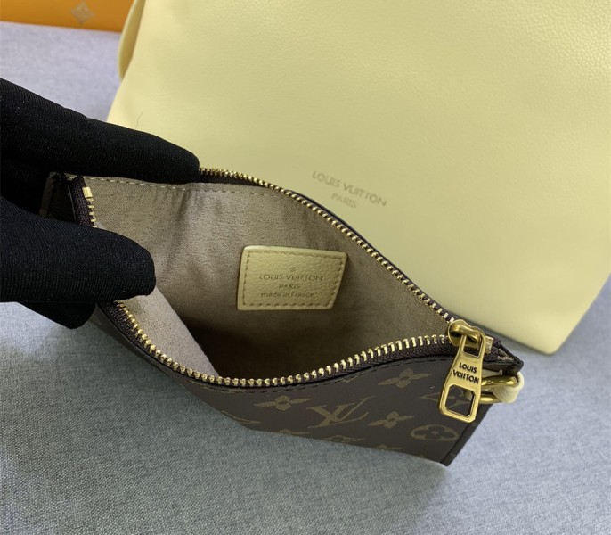 Louis Vuitton Low Key MM Hobo In Urban Yellow