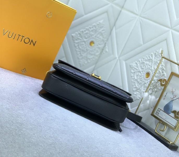 Monogram Empreinte Leather Metis In Black M41487