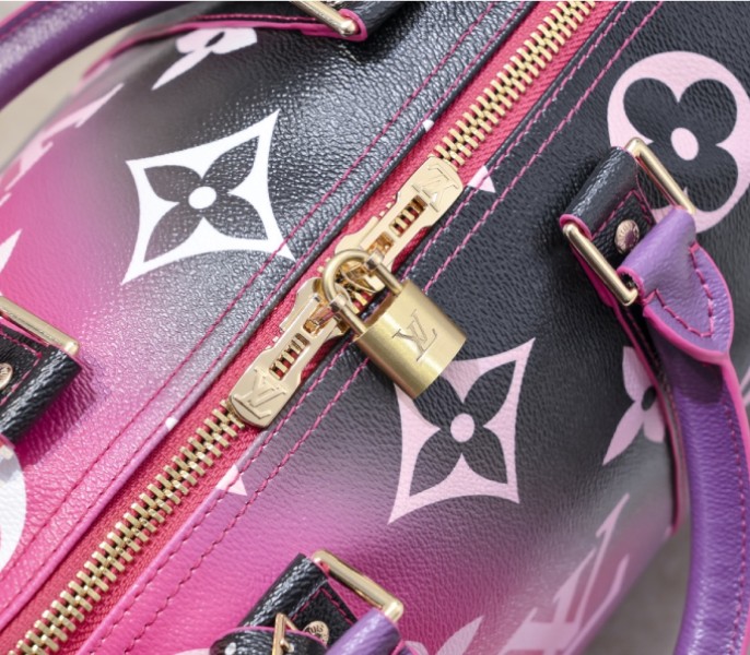 Spring 2022 Keepall 45 Travel Bag In Midnight Fuchsia