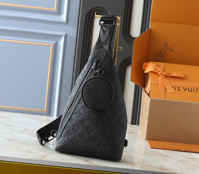 Taurillon Leather Duo Slingbag