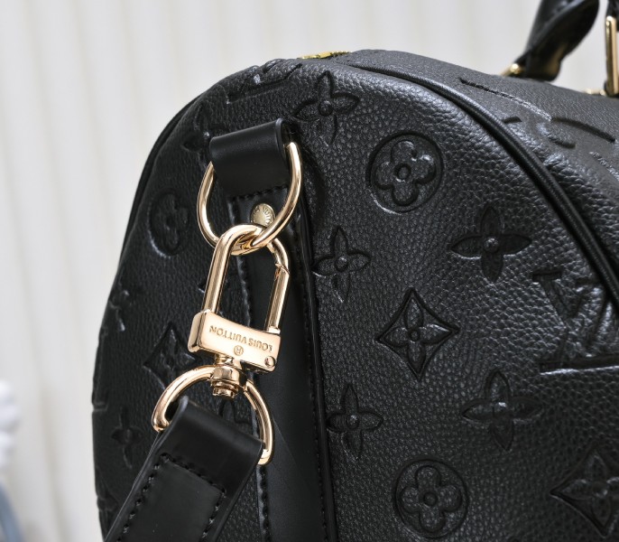Monogram Empreinte Keepall Bandouliere 45 In Black