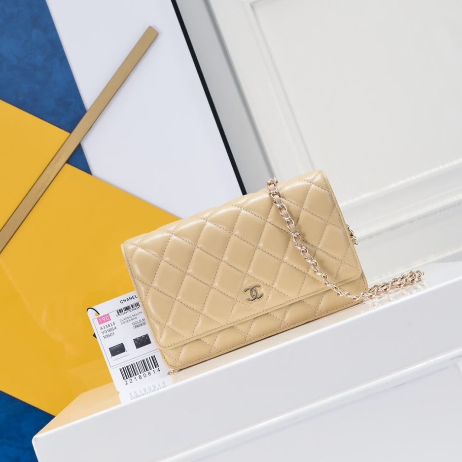 Chanel classic chain wallet