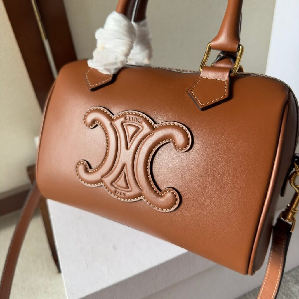 CELINE Small Boston Bag in Smooth Calfskin