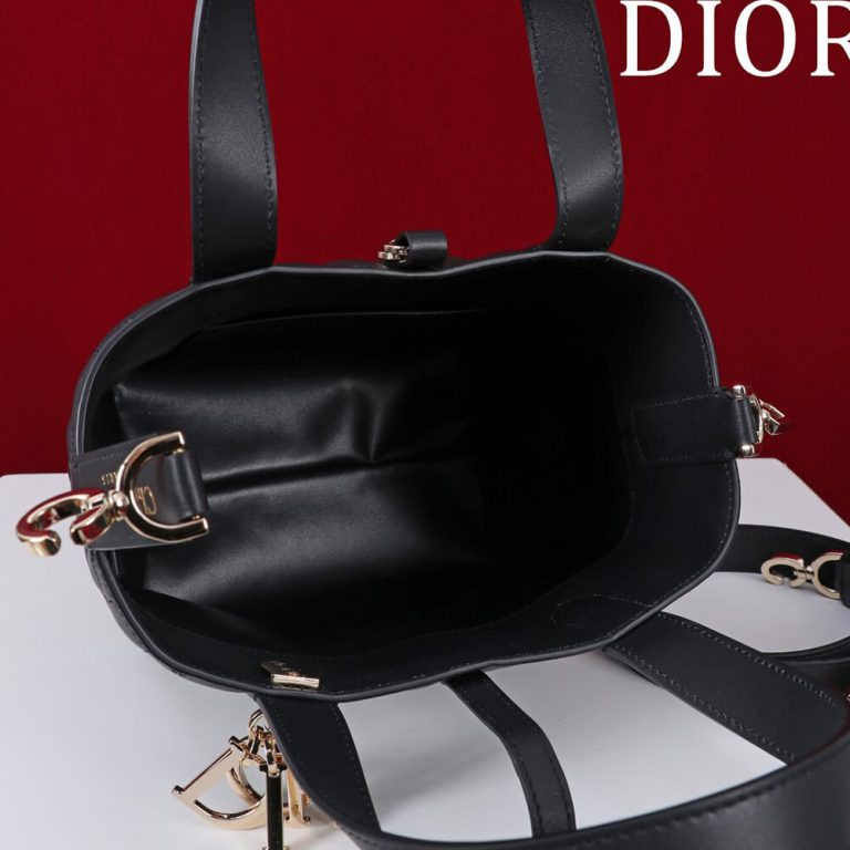 Small Dior Toujours Vertical Tote Bag(high-end grade)