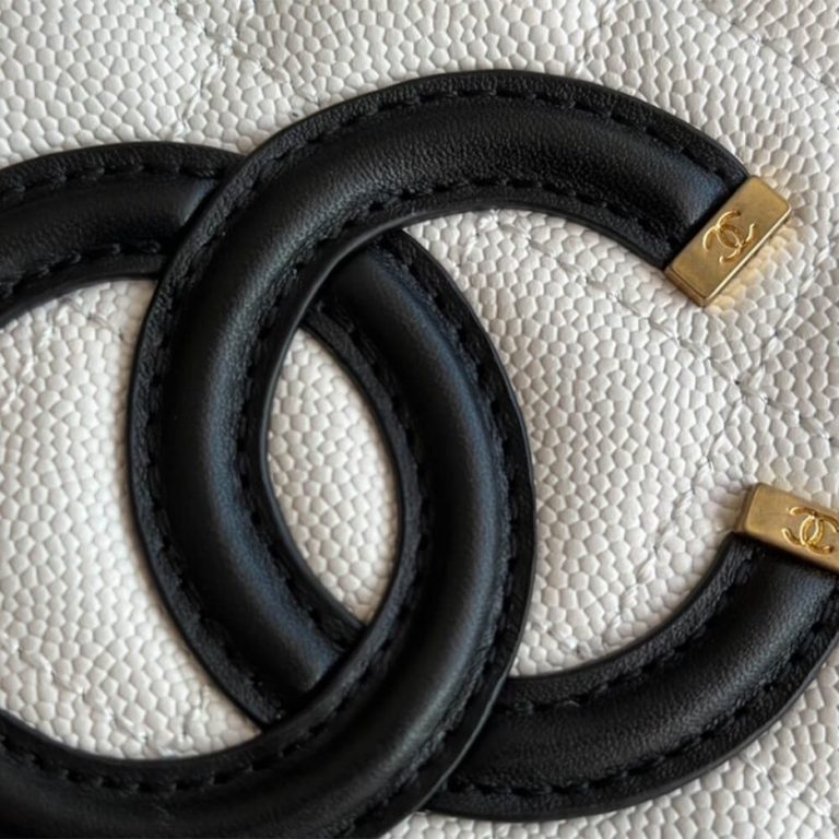 Chanel Medium Filigree Makeup Case