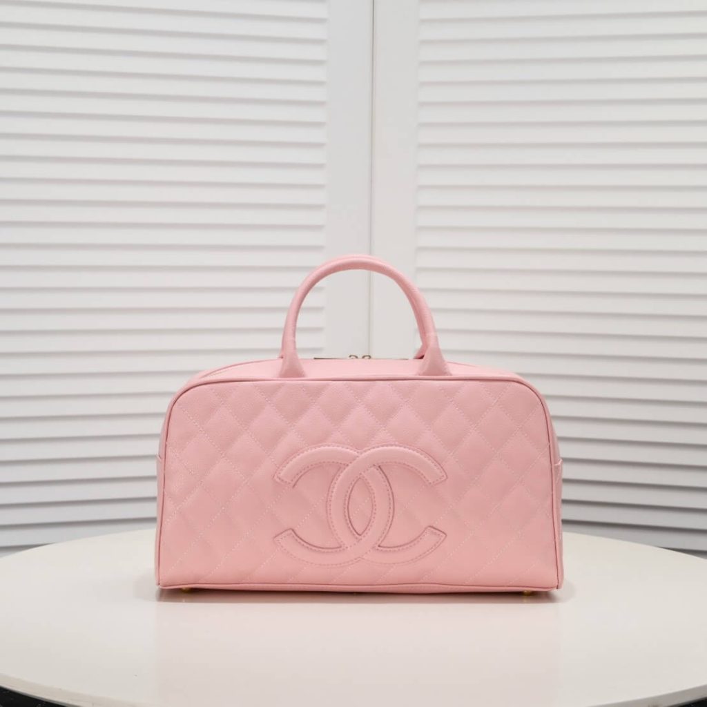 CHANEL Large Vintage Boston Bag