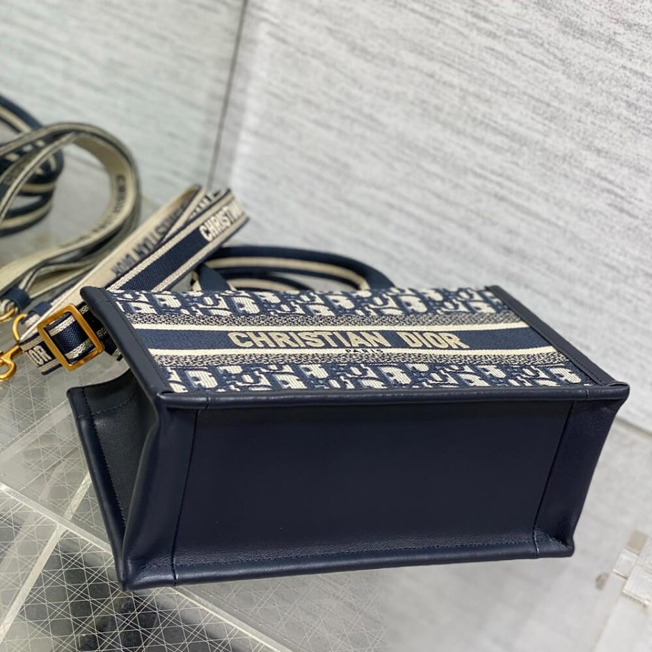 Dior East-West Dior Book Tote with strap