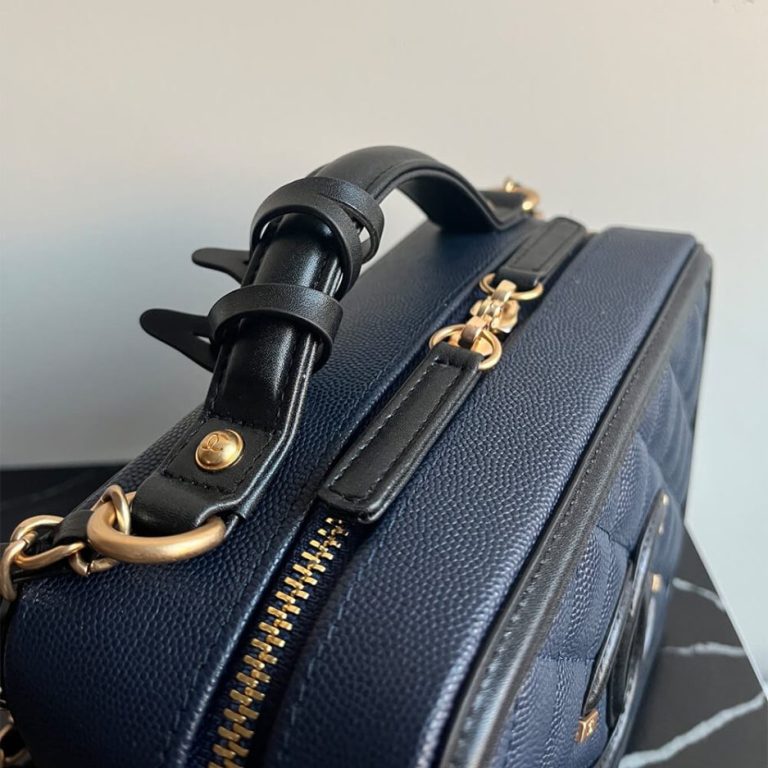 Chanel Medium Filigree Makeup Case