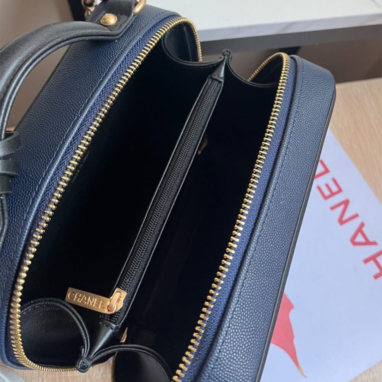 Chanel Medium Filigree Makeup Case