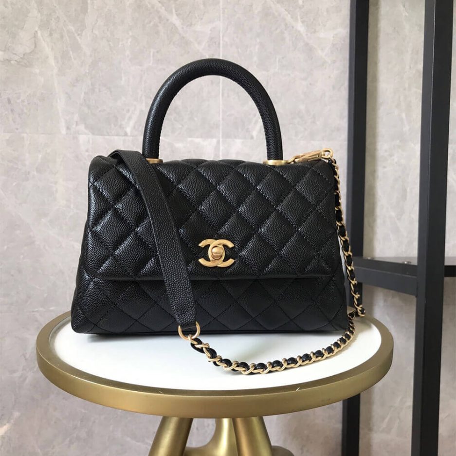 Chanel Coco handle flap shoulder bag PM