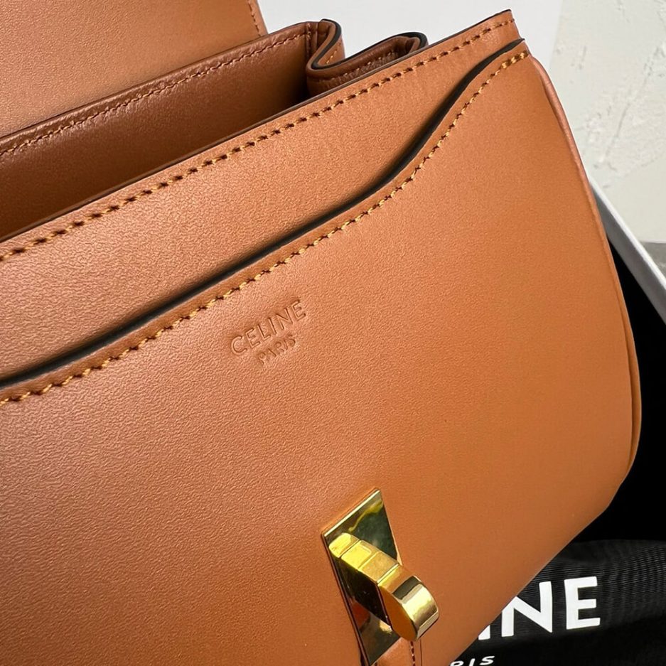 Celine MINI 16 IN SATINATED CALFSKIN(high-end grade)