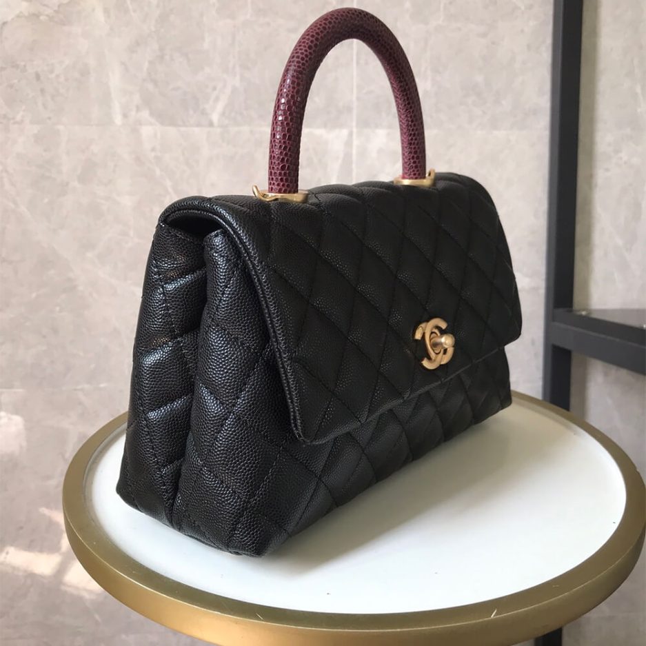 Chanel Coco handle flap shoulder bag PM